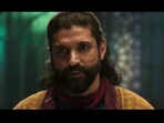 The image shows Farhan Akhtar playing the role of Waleed in Ms Marvel. His cameo sparked meme fest on Twitter.(Twitter/@FarOutAkhtar)