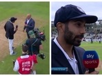 Jasprit Bumrah at the toss in India vs England 5th Test Jasprit Bumrah at the toss in India vs England 5th Test
