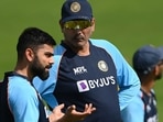 Ravi Shastri (R) with Virat Kohli Ravi Shastri (R) with Virat Kohli