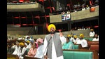 Punjab chief minister Bhagwant Mann during the last day of budget session at Punjab assembly in Chandigarh. (Ravi Kumar/HT) Punjab chief minister Bhagwant Mann during the last day of budget session at Punjab assembly in Chandigarh. (Ravi Kumar/HT)
