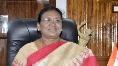 National Democratic Alliance’s (NDA) declared Droupadi Murmu as their presidential candidate. (PTI) (HT_PRINT) National Democratic Alliance’s (NDA) declared Droupadi Murmu as their presidential candidate. (PTI) (HT_PRINT)