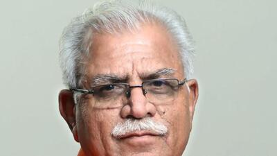 Haryana chief minister Manohar Lal Khattar (HT File)