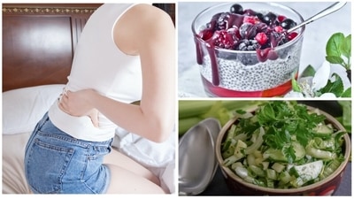 Bloating makes you feel uncomfortable and difficult to perform any task. Eating right is the perfect way to reduce bloating if it is something you are facing on a regular basis. There are certain foods that help reduce bloating and bring some relief from all the uneasiness. Here's a list of a few. (Unsplash) Bloating makes you feel uncomfortable and difficult to perform any task. Eating right is the perfect way to reduce bloating if it is something you are facing on a regular basis. There are certain foods that help reduce bloating and bring some relief from all the uneasiness. Here's a list of a few. (Unsplash)