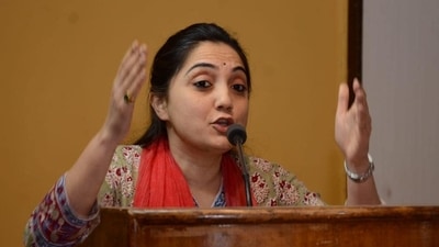 Prophet remark controversy: Nupur Sharma was suspended by the BJP. (Facebook ) Prophet remark controversy: Nupur Sharma was suspended by the BJP. (Facebook )