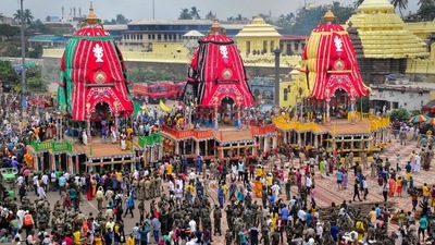 Prime Minister Narendra Modi on Friday greeted people on the occasion of Rath Yatra. "Greetings on the special day of Rath Yatra. We pray to Lord Jagannath for his constant blessings. May we all be blessed with good health and happiness," he tweeted. (PTI) Prime Minister Narendra Modi on Friday greeted people on the occasion of Rath Yatra. "Greetings on the special day of Rath Yatra. We pray to Lord Jagannath for his constant blessings. May we all be blessed with good health and happiness," he tweeted. (PTI)