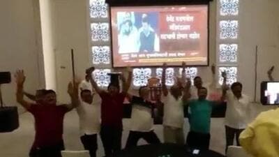 Shiv Sena MLA Deepak Kesarkar said the legislators behaved in a way at the hotel that was not appropriate after Eknath Shinde’s was named as chief minister Shiv Sena MLA Deepak Kesarkar said the legislators behaved in a way at the hotel that was not appropriate after Eknath Shinde’s was named as chief minister