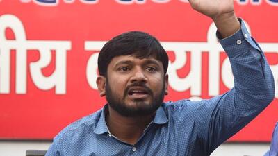 Kanhaiya Kumar (HT PHOTO)