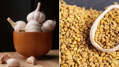 Accumulation of LDL cholesterol in the walls of your blood vessels could put you at risk of heart attack or stroke and it is important to get your cholesterol levels checked from time to time. There are certain foods that lower LDL cholesterol levels in your blood naturally and must be added to your diet. Nutritionist Nmami Agarwal suggests 5 foods that can help you manage bad cholesterol. (Unsplash, Pinterest) Accumulation of LDL cholesterol in the walls of your blood vessels could put you at risk of heart attack or stroke and it is important to get your cholesterol levels checked from time to time. There are certain foods that lower LDL cholesterol levels in your blood naturally and must be added to your diet. Nutritionist Nmami Agarwal suggests 5 foods that can help you manage bad cholesterol. (Unsplash, Pinterest)