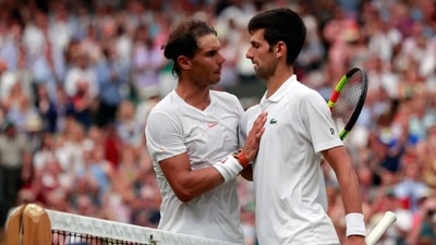 Rafael Nadal and Novak Djokovic Rafael Nadal and Novak Djokovic