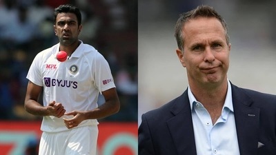 R Ashwin; Michael Vaughan