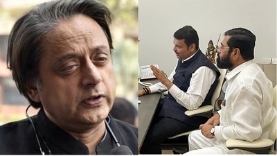 Senior Congress leader Shashi Tharoor took an apparent swipe at newly-appointed Maharashtra chief minister Eknath Shinde. Senior Congress leader Shashi Tharoor took an apparent swipe at newly-appointed Maharashtra chief minister Eknath Shinde.
