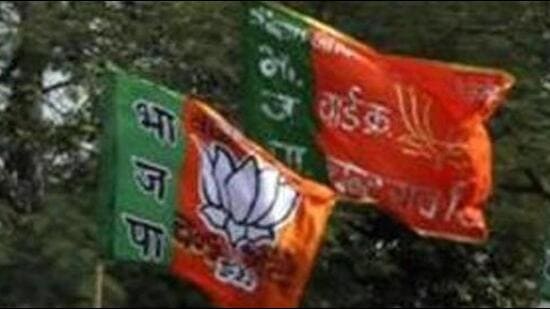 The two-day national executive committee meeting of the Bharatiya Janata Party will begin at Hyderabad on Saturday. (HT Photo) The two-day national executive committee meeting of the Bharatiya Janata Party will begin at Hyderabad on Saturday. (HT Photo)
