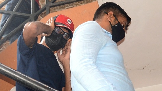 Mohammad Zubair, co-founder of Alt News was taken to his residence, at Chinnanna Layout, in Bengaluru on Thursday. 