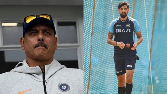 Ravi Shastri; Ishant Sharma Ravi Shastri; Ishant Sharma