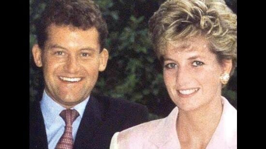 Princess Diana and her butler, Paul Burrell