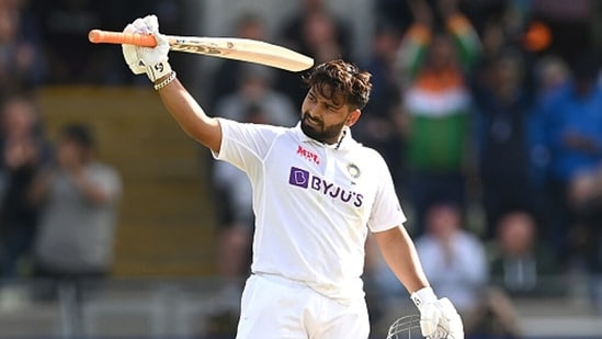 Rishabh Pant scored his third Test century against England. (Getty)