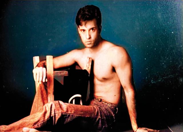 At one of his earliest shoots At one of his earliest shoots