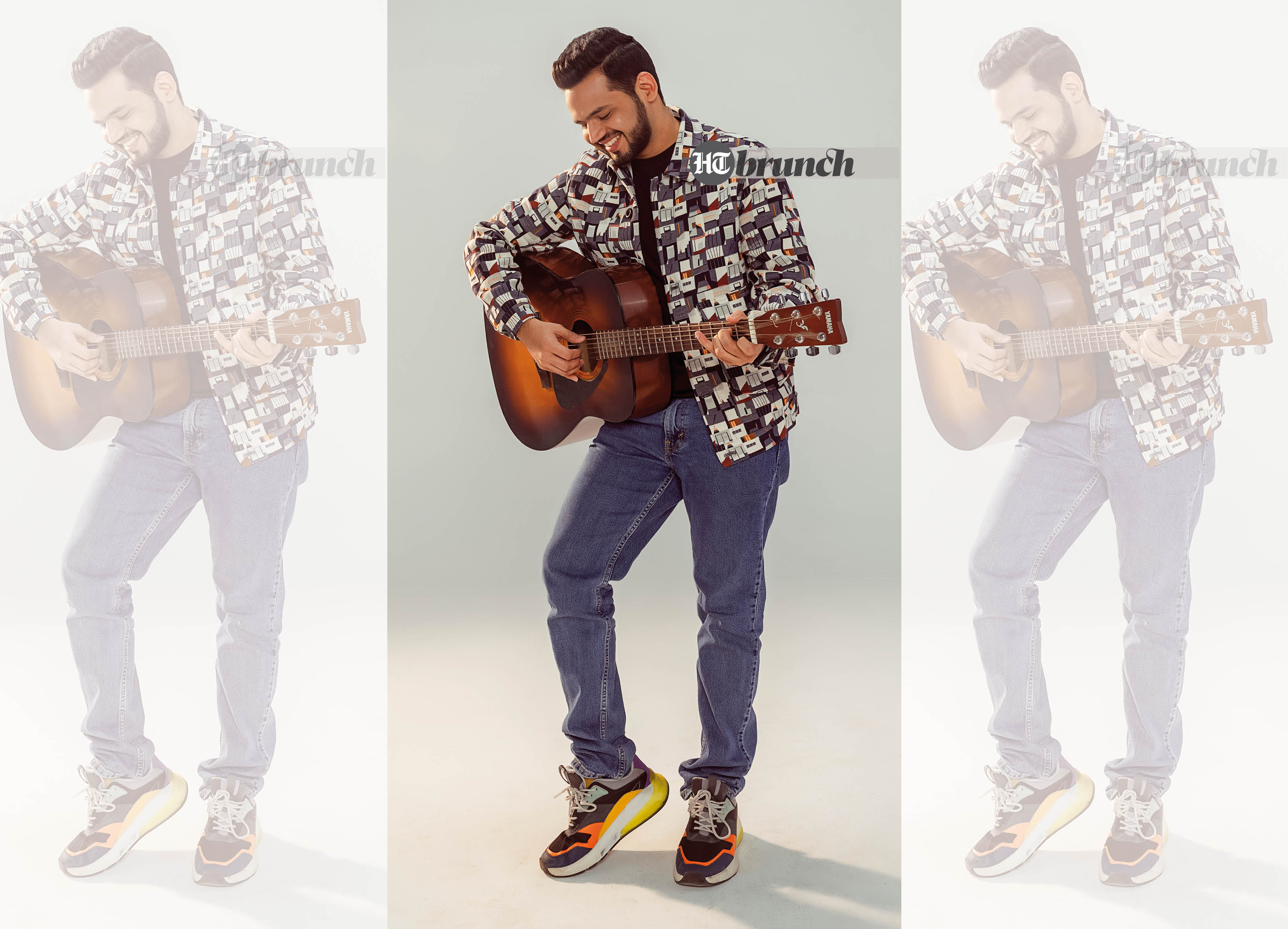 Mayur says Bollywood is something every composer looks up to, irrespective of social media numbers; Sweatshirt by Abercrombie & Fitch; Jeans by Levis; Shoes by Puma (Vidushi Gupta) Mayur says Bollywood is something every composer looks up to, irrespective of social media numbers; Sweatshirt by Abercrombie & Fitch; Jeans by Levis; Shoes by Puma (Vidushi Gupta)