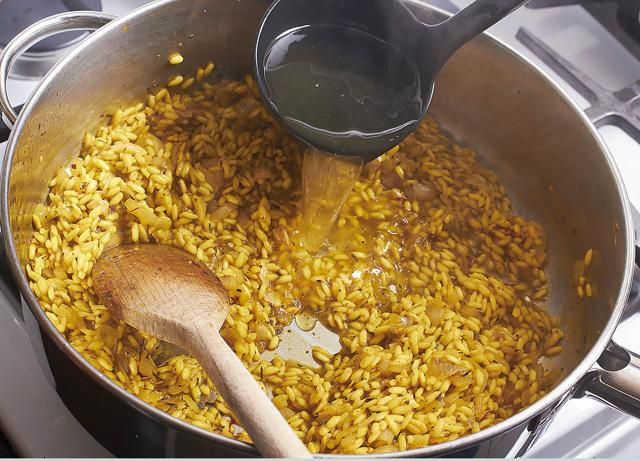There is no dal in risotto and the technique—khichdi is not made by slowly ladling stock into the rice—makes it an entirely different dish There is no dal in risotto and the technique—khichdi is not made by slowly ladling stock into the rice—makes it an entirely different dish