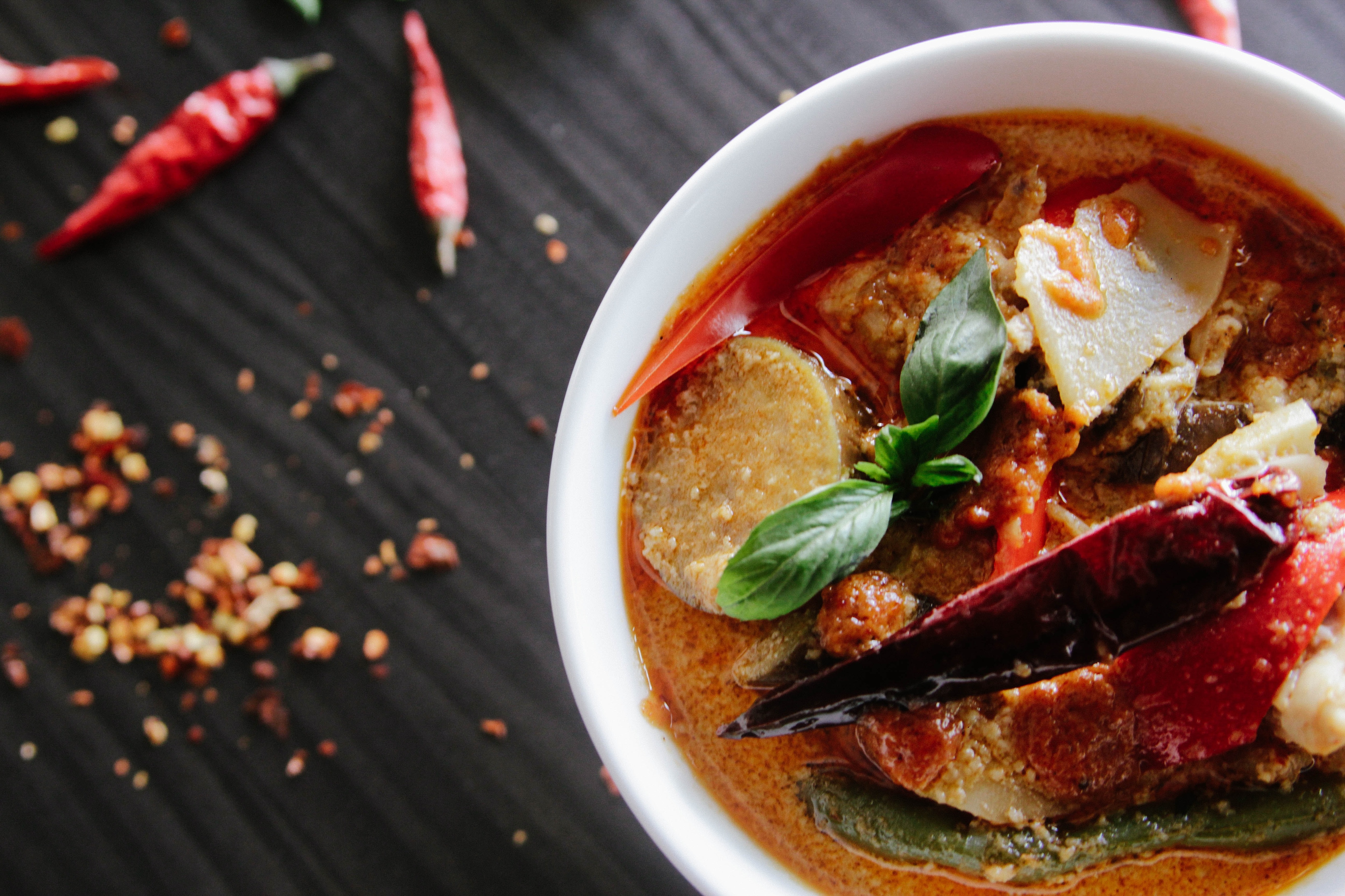 A compound in hot peppers can slow down your food intake. (Unsplash) A compound in hot peppers can slow down your food intake. (Unsplash)
