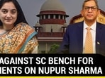 PLEA AGAINST SC BENCH FOR COMMENTS ON NUPUR SHARMA