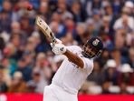 India vs England, Edgbaston, Birmingham: India's Rishabh Pant hits a four off the bowling of England's James Anderson