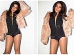 One of Bollywood's most versatile actors, Richa Chadha is on a roll for not just her movies but also in her bold fashion sense which leaves fans awestruck. Her latest photoshoot in a black bodysuit and nude fur jacket makes her fearless yet humble personality stand out.(Instagram/@therichachadha)