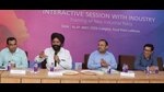 Punjab director of industries and commerce (extreme right) during the interaction with industrialists. (Harvinder Singh/HT) Punjab director of industries and commerce (extreme right) during the interaction with industrialists. (Harvinder Singh/HT)