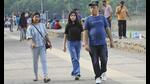 Some parts of Chandigarh received around 4 mm rain on Saturday as well amid weak monsoon activity, while the rest of the city recorded high humidity. (Keshav Singh/HT) Some parts of Chandigarh received around 4 mm rain on Saturday as well amid weak monsoon activity, while the rest of the city recorded high humidity. (Keshav Singh/HT)