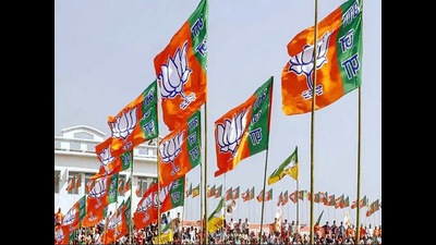 The two-day BJP National Executive meeting started in the Hyderabad on Saturday. (ANI) The two-day BJP National Executive meeting started in the Hyderabad on Saturday. (ANI)