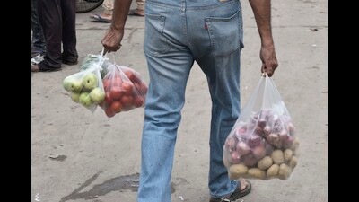Pune Municipal Corporation (PMC) has intensified drive against plastic, and has registered 30 cases and collected 593 kgs of plastic (HT FILE PHOTO)