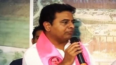 KTR extended a welcome to the ‘WhatsApp University for its executive council meeting to the beautiful city of Hyderabad’