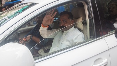 Shiv Sena MLA Rajan Salvi. (Pratik Chorge/HT PHOTO)