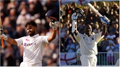 Rishabh Pant; Brian Lara (Reuters/Getty) Rishabh Pant; Brian Lara (Reuters/Getty)