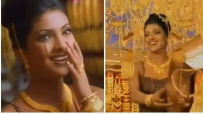 Priyanka Chopra in stills from the ad for a jewellery brand.&nbsp;