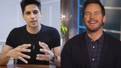 Sidharth Malhotra reacts to Chris Pratt's fart breaks. Sidharth Malhotra reacts to Chris Pratt's fart breaks.
