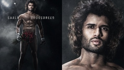 Vijay Deverakonda bares it all in Liger poster.
