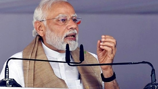 PM Modi will address a public rally on Sunday in Telangana. (File) (ANI/PIB) PM Modi will address a public rally on Sunday in Telangana. (File) (ANI/PIB)
