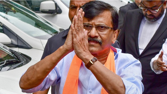 Shiv Sena leader Sanjay Raut.(PTI) Shiv Sena leader Sanjay Raut.(PTI)