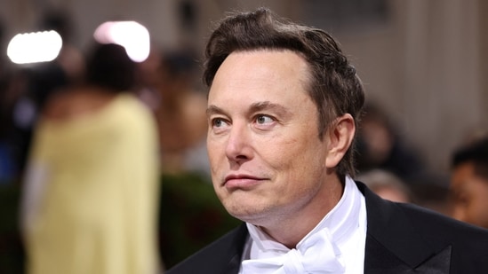 Elon Musk arrives at the In America: An Anthology of Fashion themed Met Gala at the Metropolitan Museum of Art in New York. May 2, 2022. REUTERS/Andrew Kelly(REUTERS)