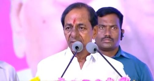 File photo Telangana chief minister K Chandrasekhar Rao.