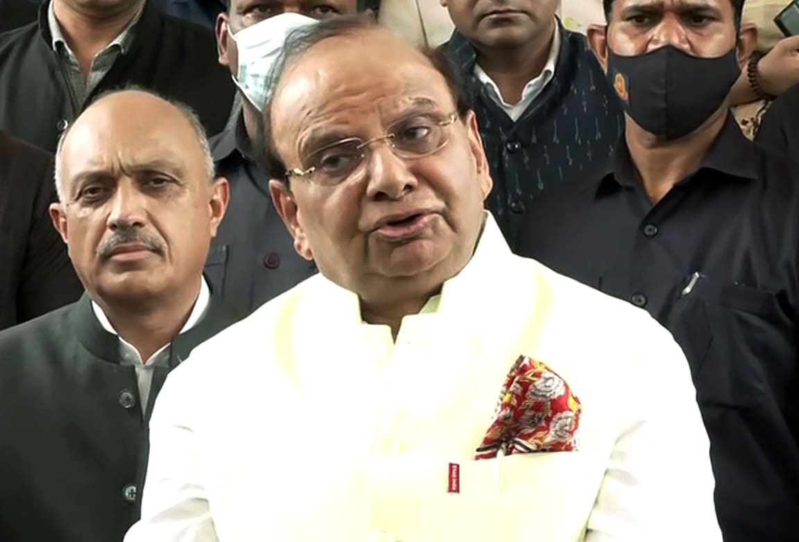 Delhi LG Vinai Kumar Saxena. Delhi LG Vinai Kumar Saxena.
