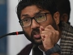 Jignesh Mevani has slammed the BJP over latest reports of links emerging between the party and those accused of terror activities.(Vipin Kumar/HT file photo)