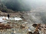 Flash floods affected Arunachal Pradesh. (ANI Photo/Representative image)