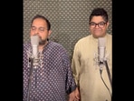 Shankar Mahadevan and son Shivam Mahadevan sing a cover of Hari Har from Samrat Prithviraj. (Instagram/@shivammahadevan) Shankar Mahadevan and son Shivam Mahadevan sing a cover of Hari Har from Samrat Prithviraj. (Instagram/@shivammahadevan)