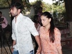 Actor-couple Jay Bhanushali and Mahhi Vij. (Pramod Thakur/HT) Actor-couple Jay Bhanushali and Mahhi Vij. (Pramod Thakur/HT)