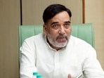 Delhi environment minister Gopal Rai. (ANI) Delhi environment minister Gopal Rai. (ANI)