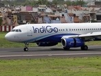 File photo of an Indigo aircraft. File photo of an Indigo aircraft.