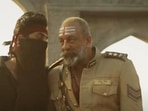 Ranbir Kapoor and Sanjay Dutt in BTS video from Shamshera.&nbsp;