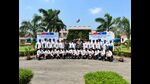 The team of the India Army which is on a cycling expedition from Delhi to Drass in Ambala on Sunday. (HT Photo) The team of the India Army which is on a cycling expedition from Delhi to Drass in Ambala on Sunday. (HT Photo)